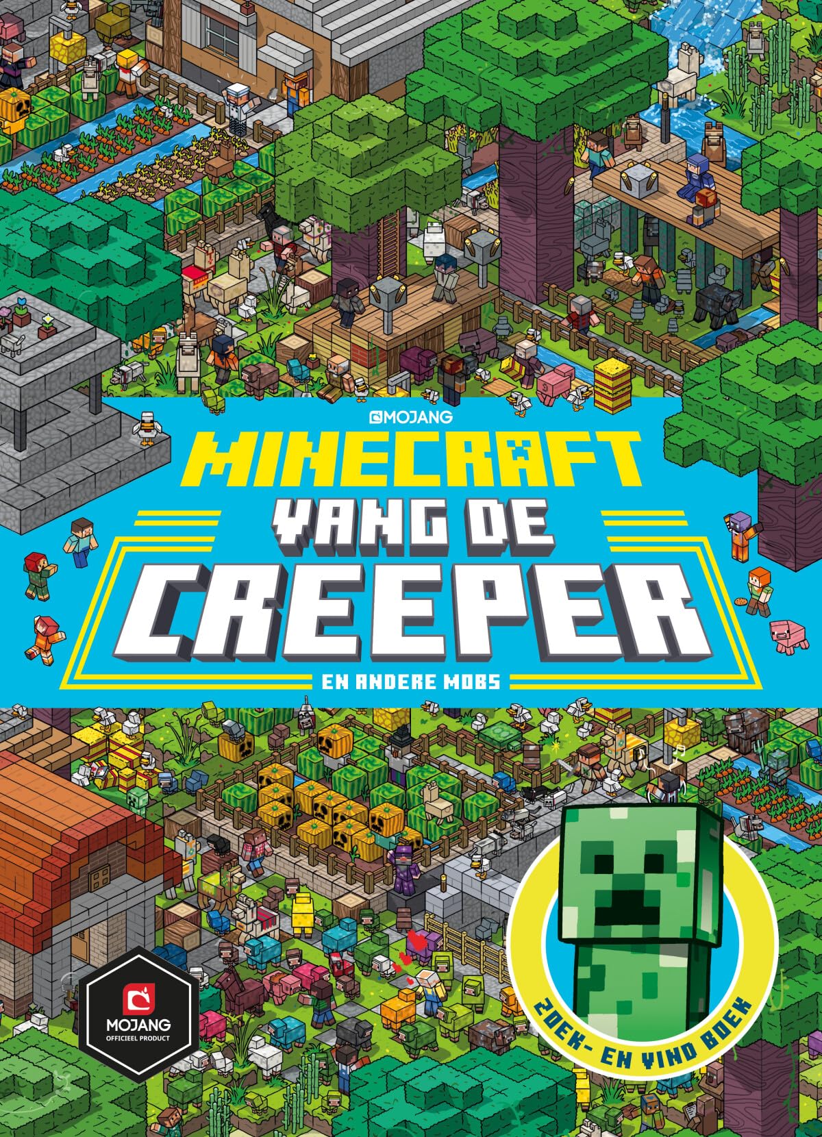 Vang de creeper en andere mobs: zoek- en vind boek book