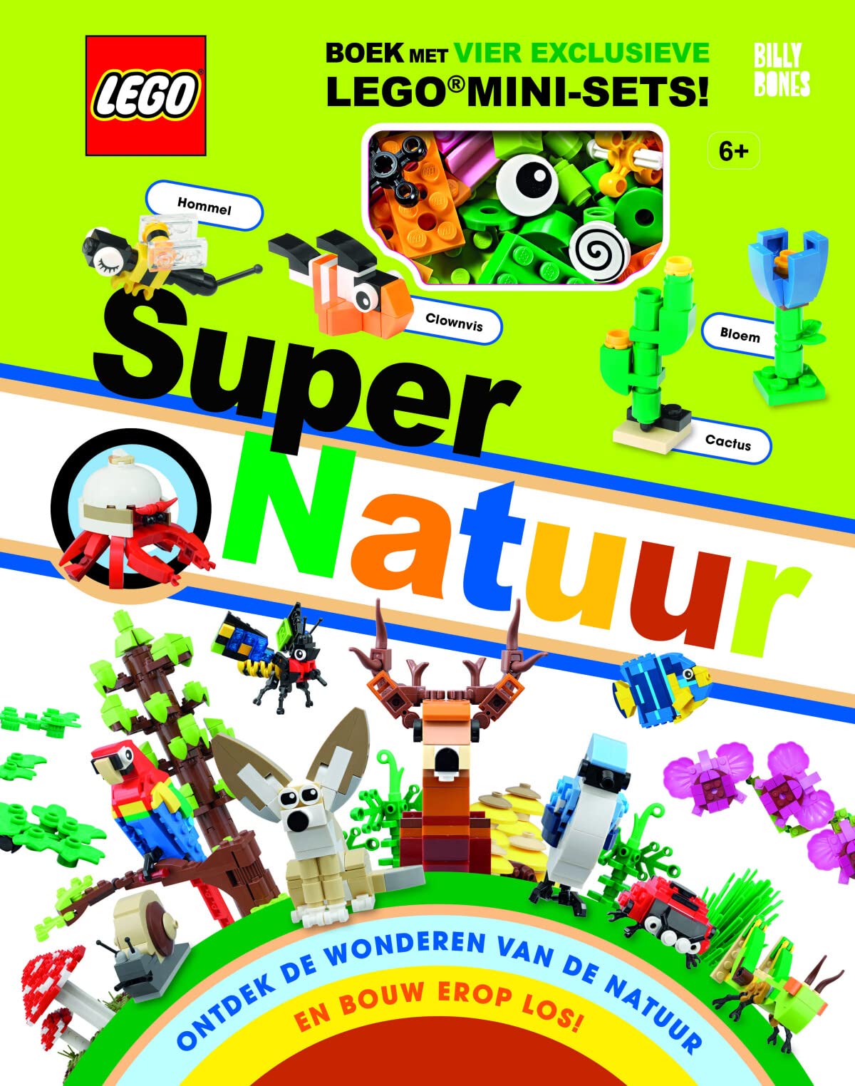 Super natuur: ontdek de wonderen van de natuur en bouw erop los! book