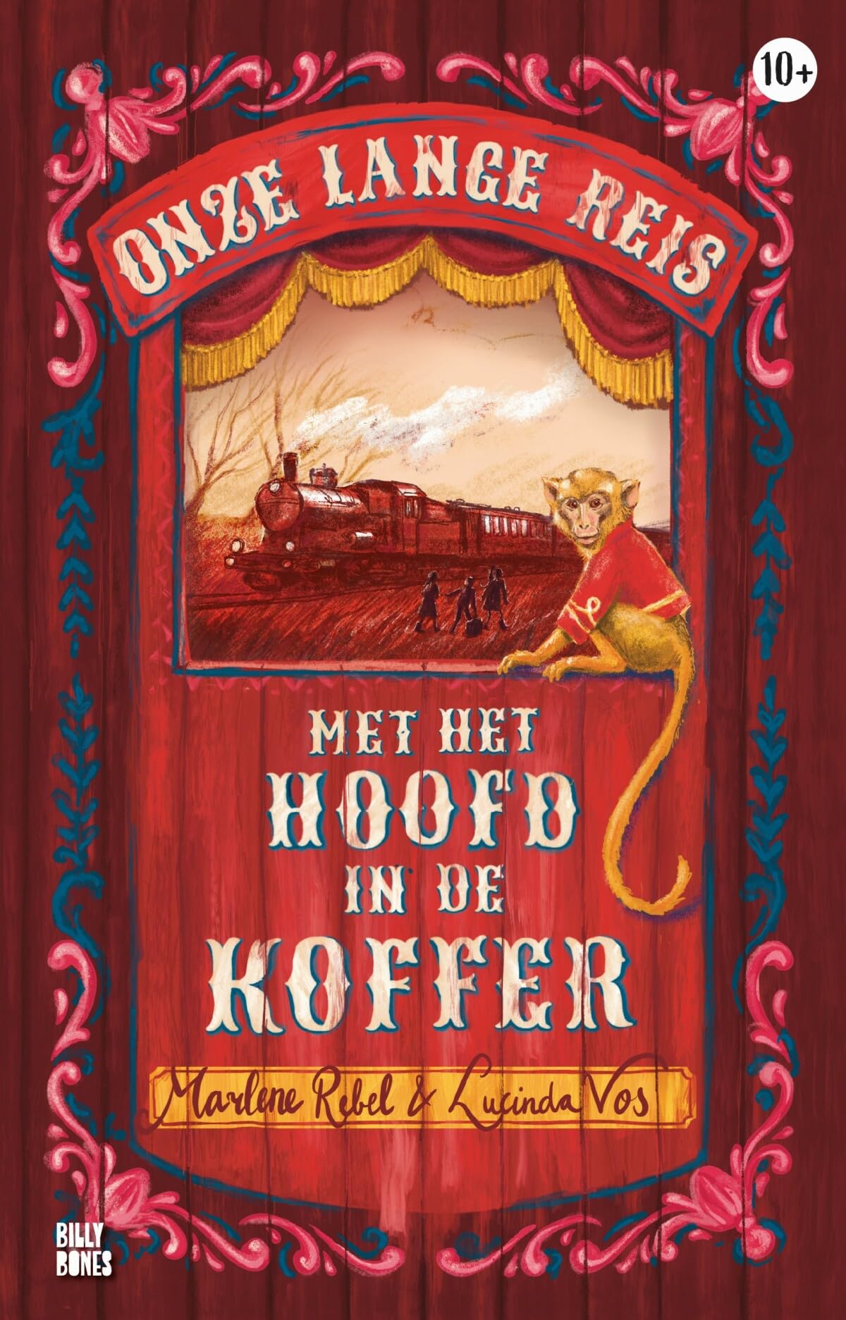 Onze lange reis met het hoofd in de koffer book