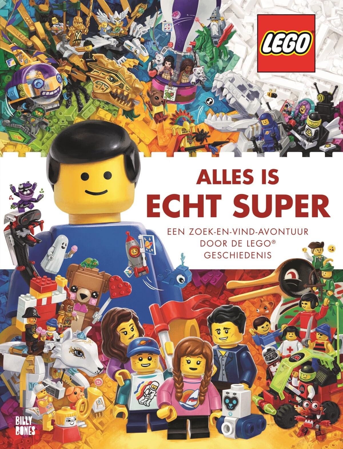 Alles is echt super: een zoek-en-vind-avontuur door de Lego geschiedenis book
