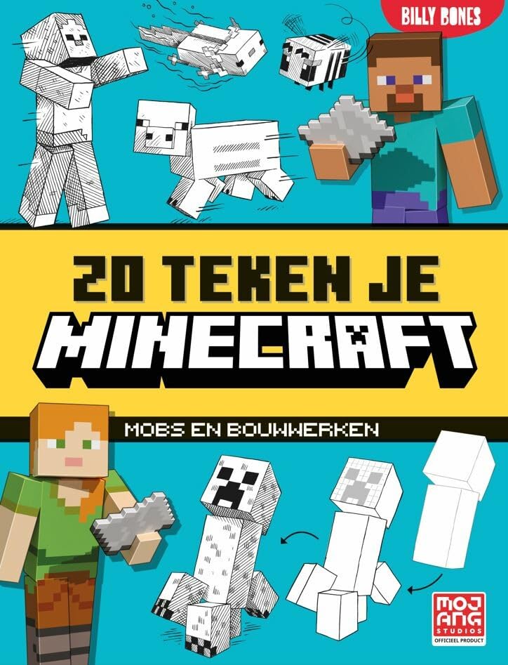 Minecraft teken je zo book