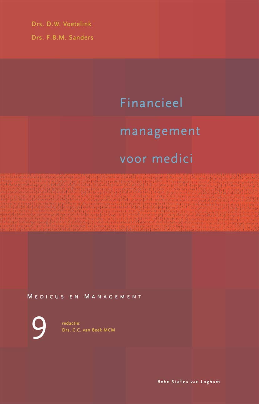 Financieel management voor medici book