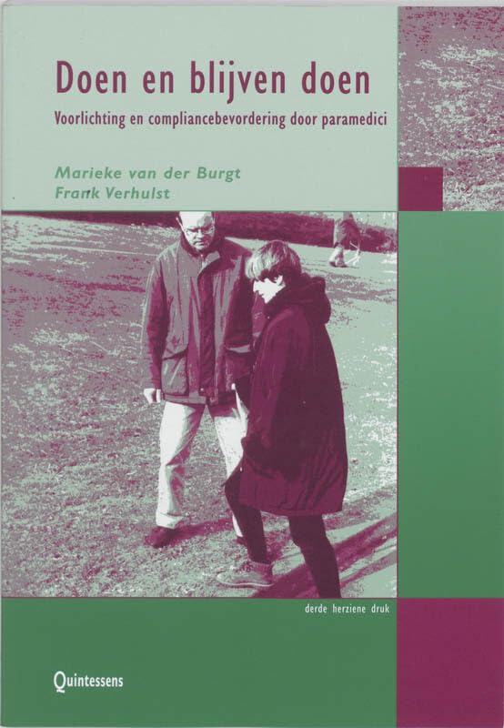Doen en blijven doen: voorlichting en compliancebevordering door paramedici book