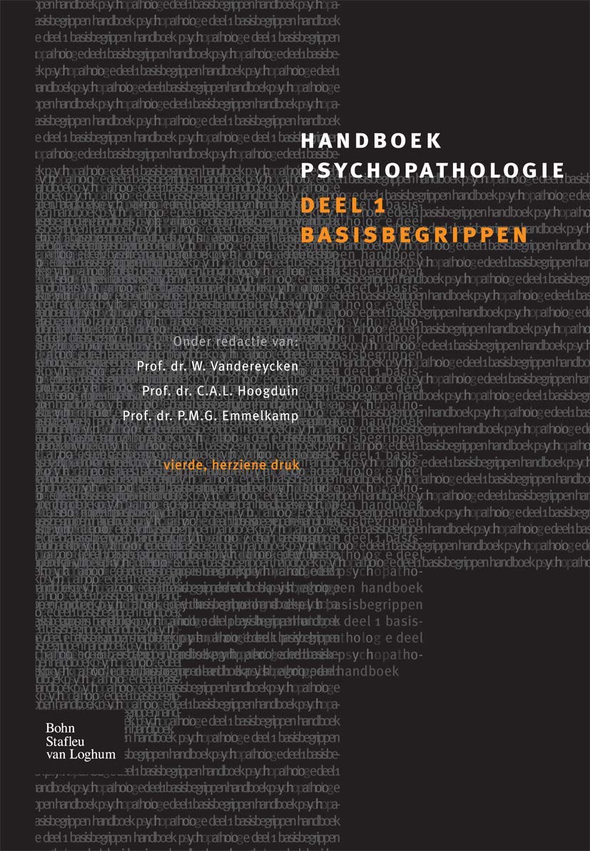 Handboek Psychopathologie Medicine