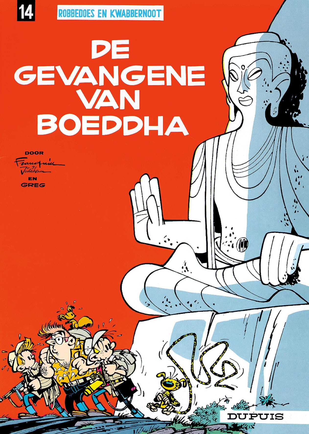 De gevangene van Boeddha (Robbedoes en Kwabbernoot, 14) Manga