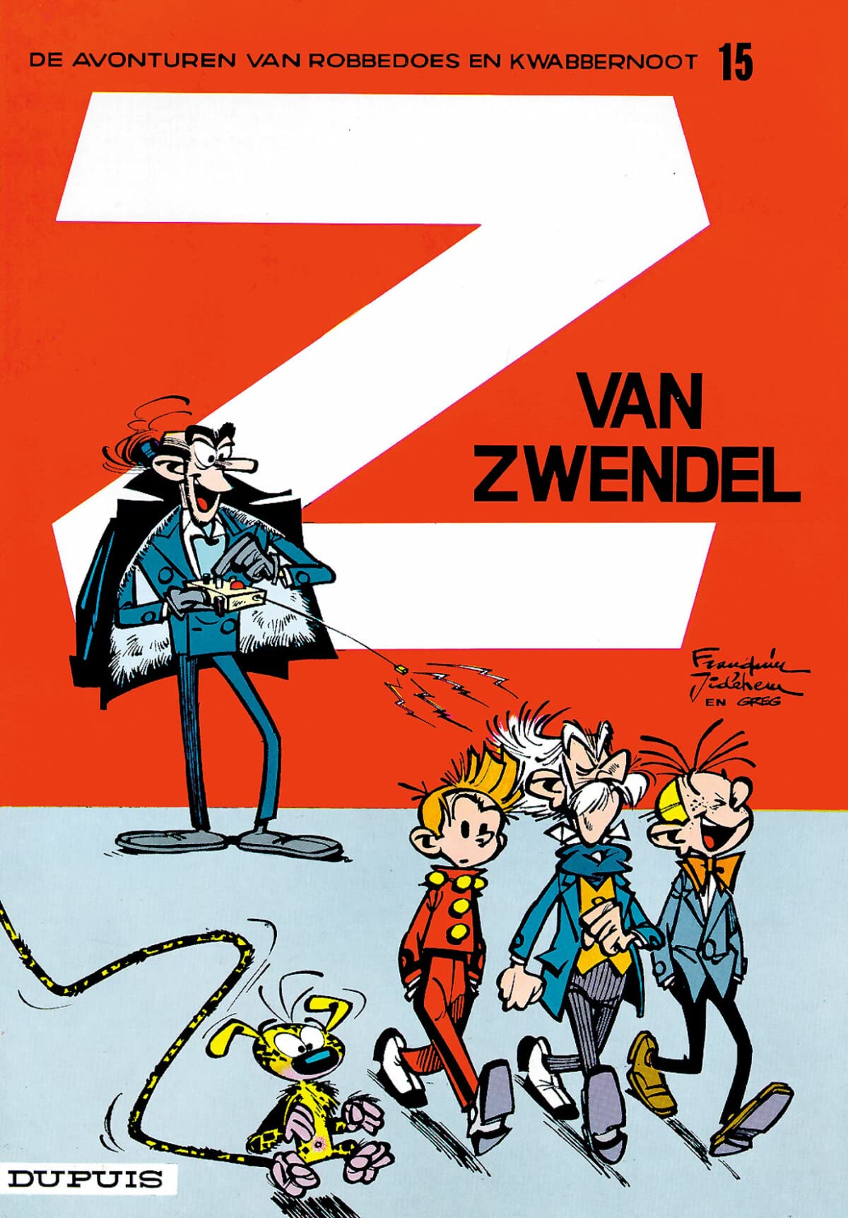 Z van zwendel (Robbedoes en Kwabbernoot, 15) Books