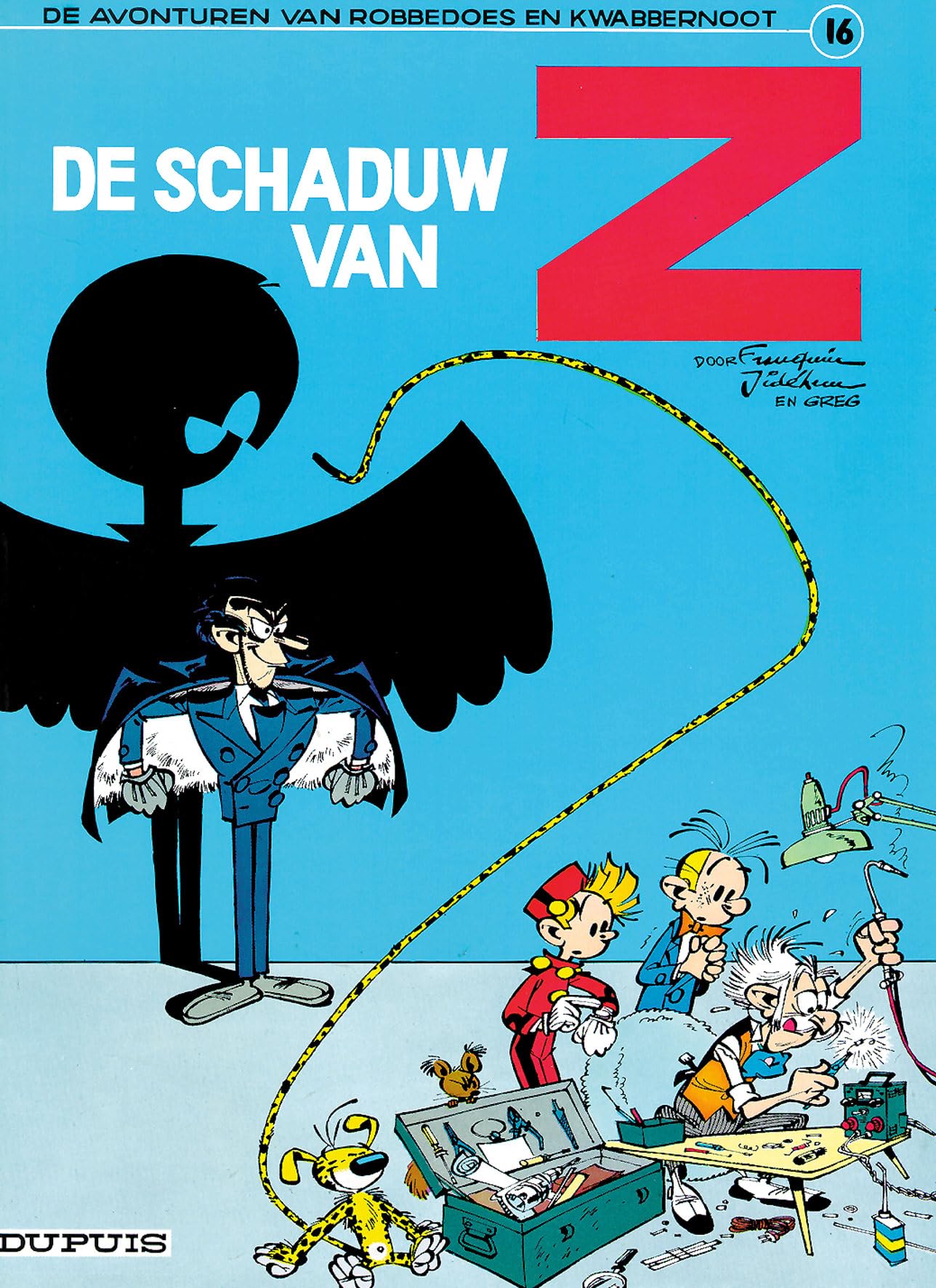 De schaduw van Z (Robbedoes en Kwabbernoot, 16) Manga