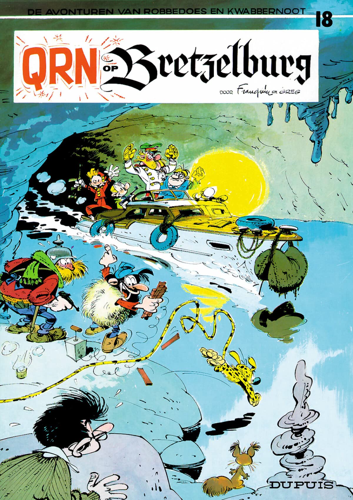 QRN op Bretzelburg (Robbedoes en Kwabbernoot, 18) Books