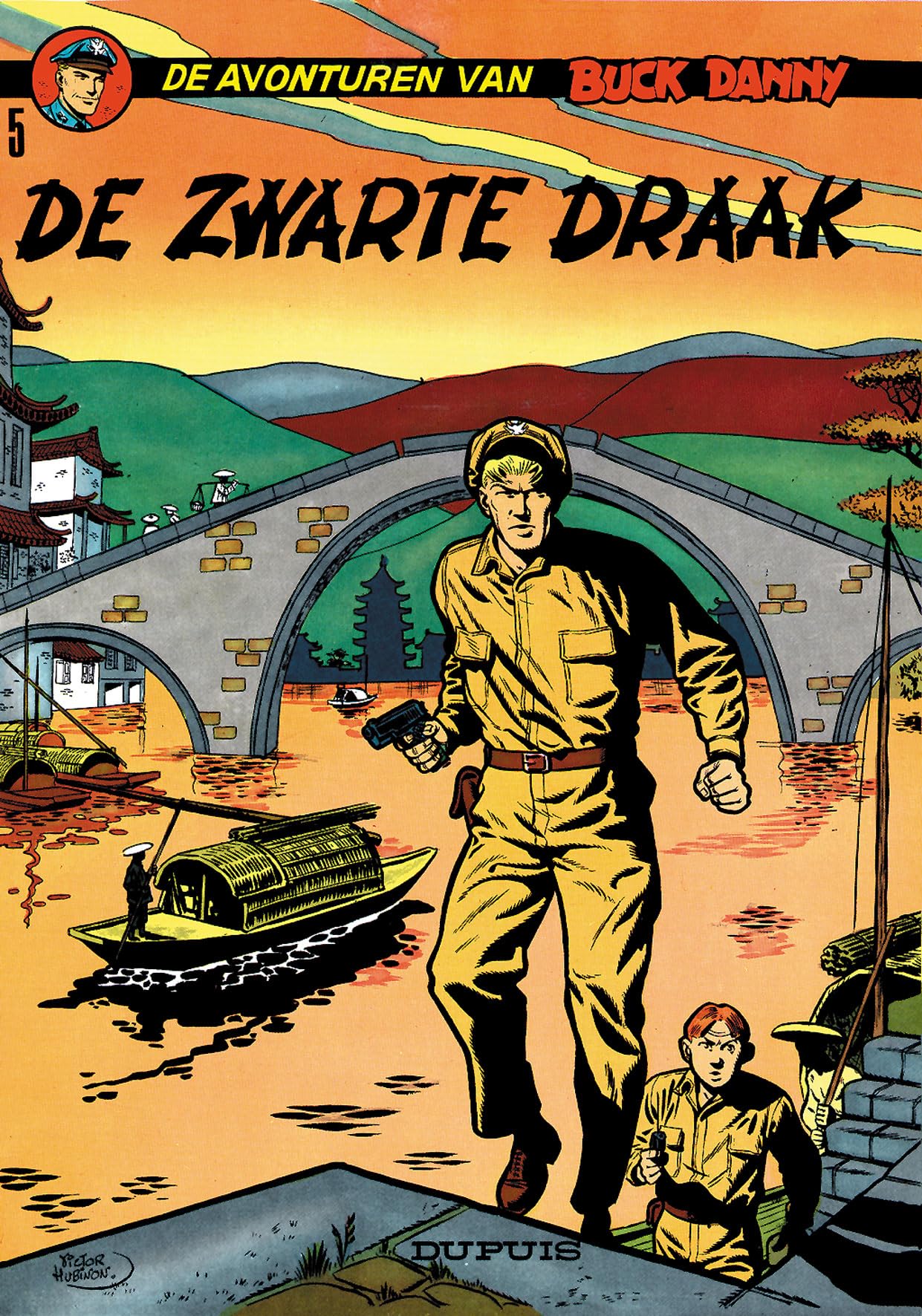 De zwarte draak (De avonturen van Buck Danny, 5) Manga