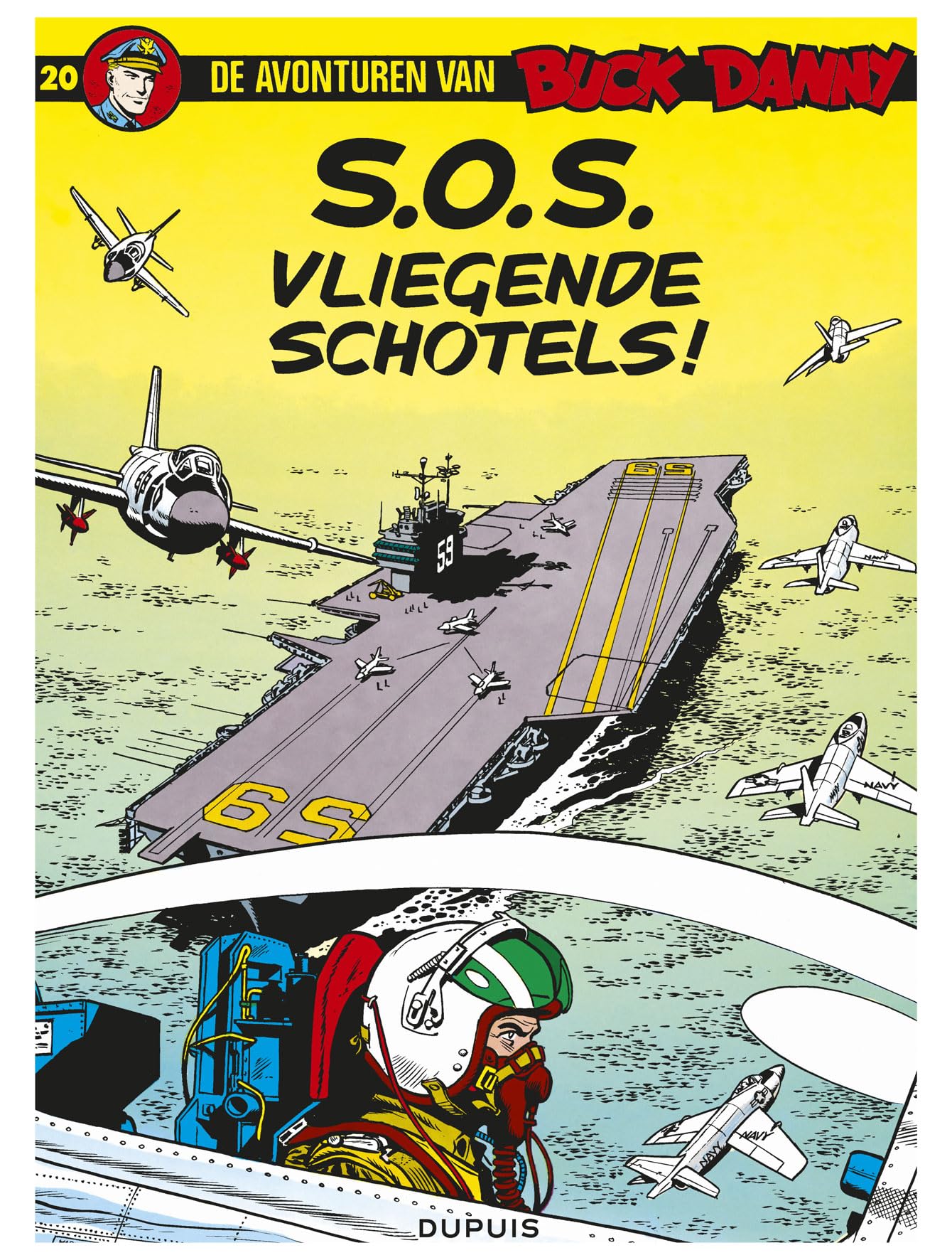 SOS vliegende schotels ! (De avonturen van Buck Danny, 20) Manga