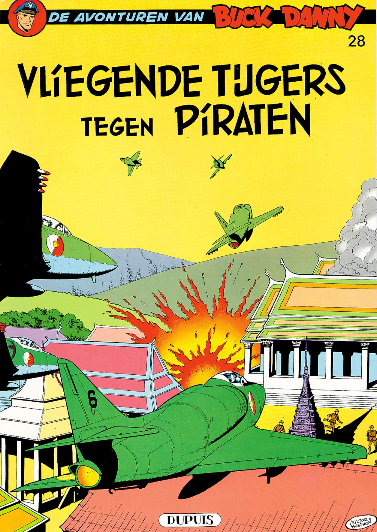 Vliegende tijgers tegen piraten (De avonturen van Buck Danny, 28) Manga