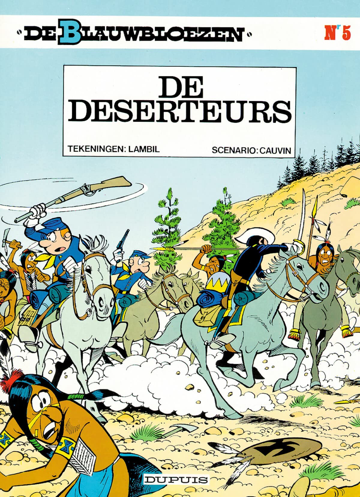De deserteurs (De blauwbloezen, 5) Manga