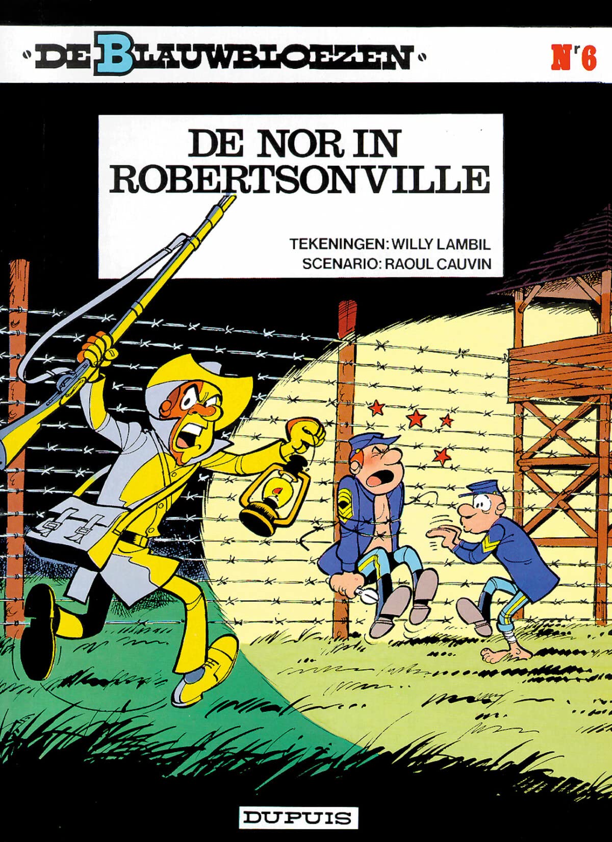 De nor in Robertsonville (De blauwbloezen, 6) Manga