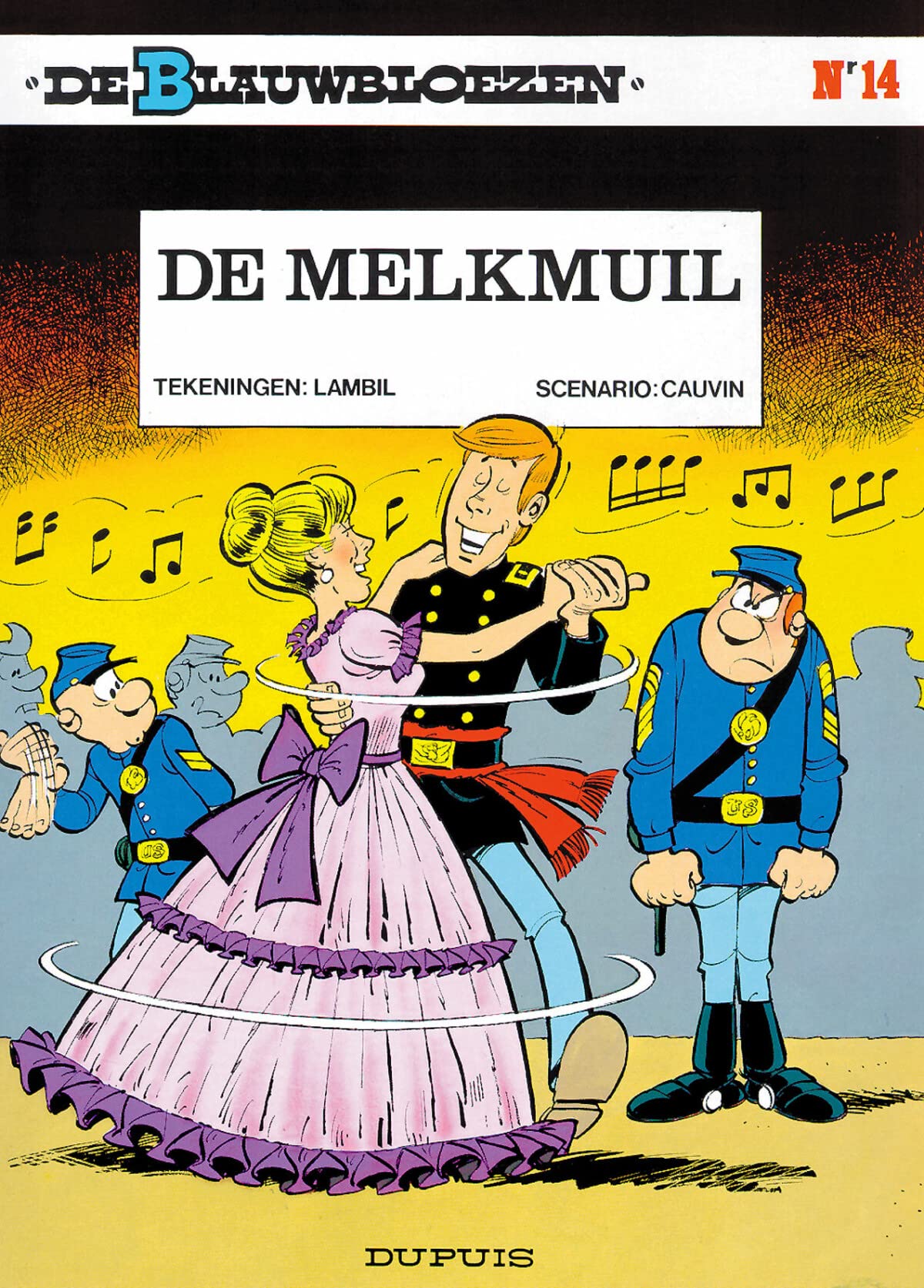 De melkmuil (De blauwbloezen, 14) Manga