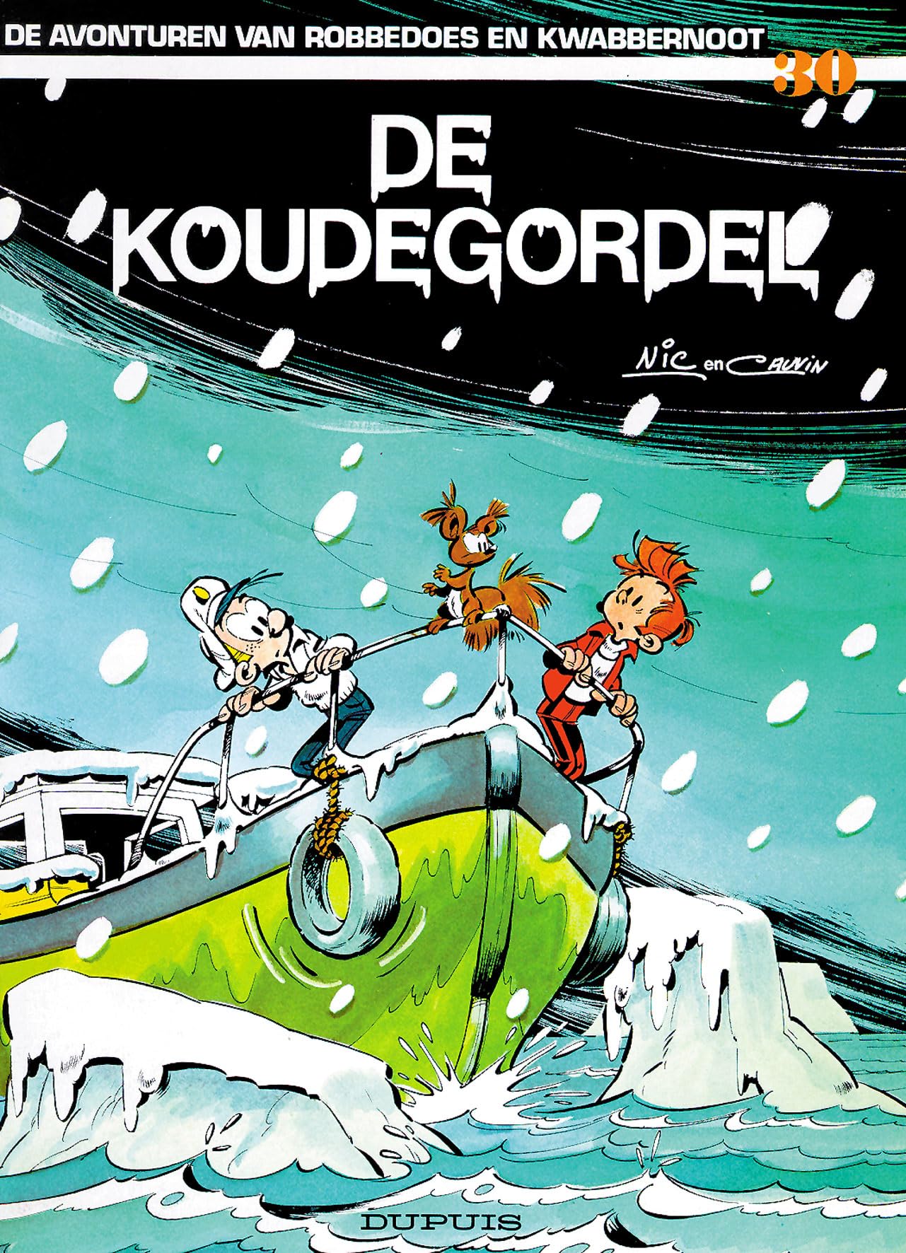 De koudegordel (Robbedoes en Kwabbernoot, 30) Manga