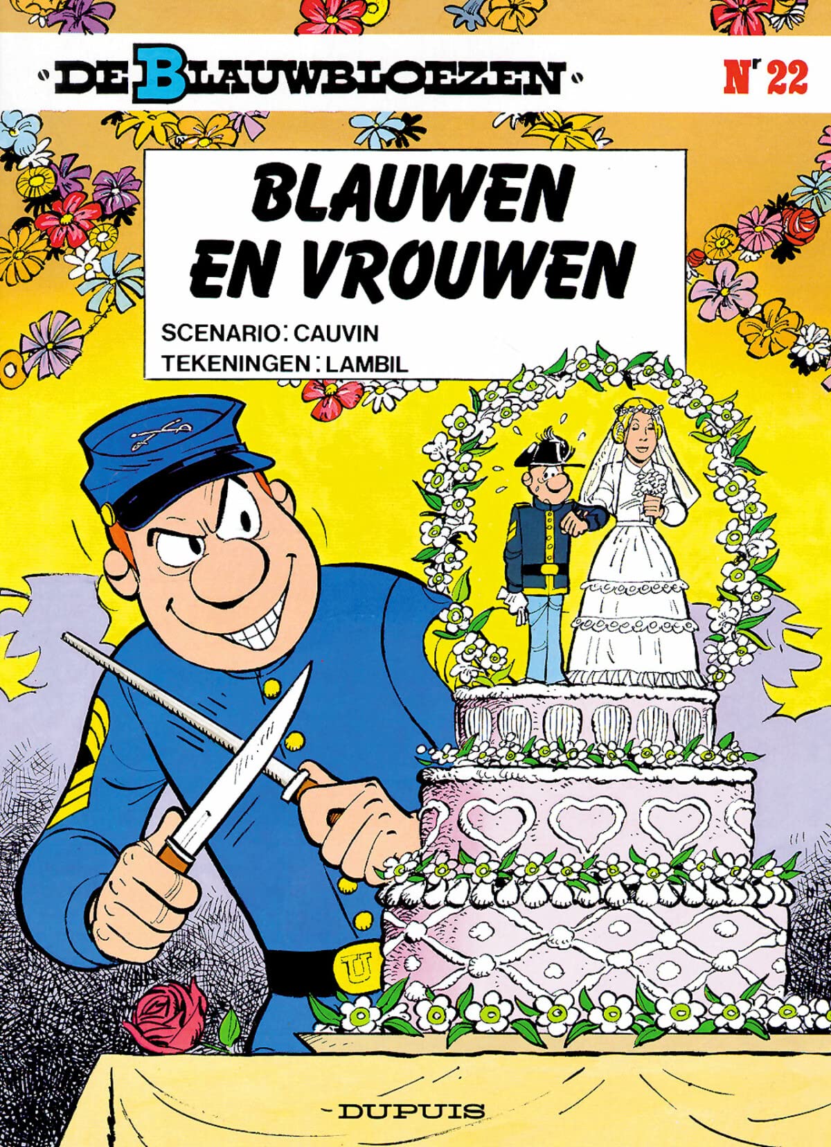 Blauwen en vrouwen (De blauwbloezen, 22) Manga