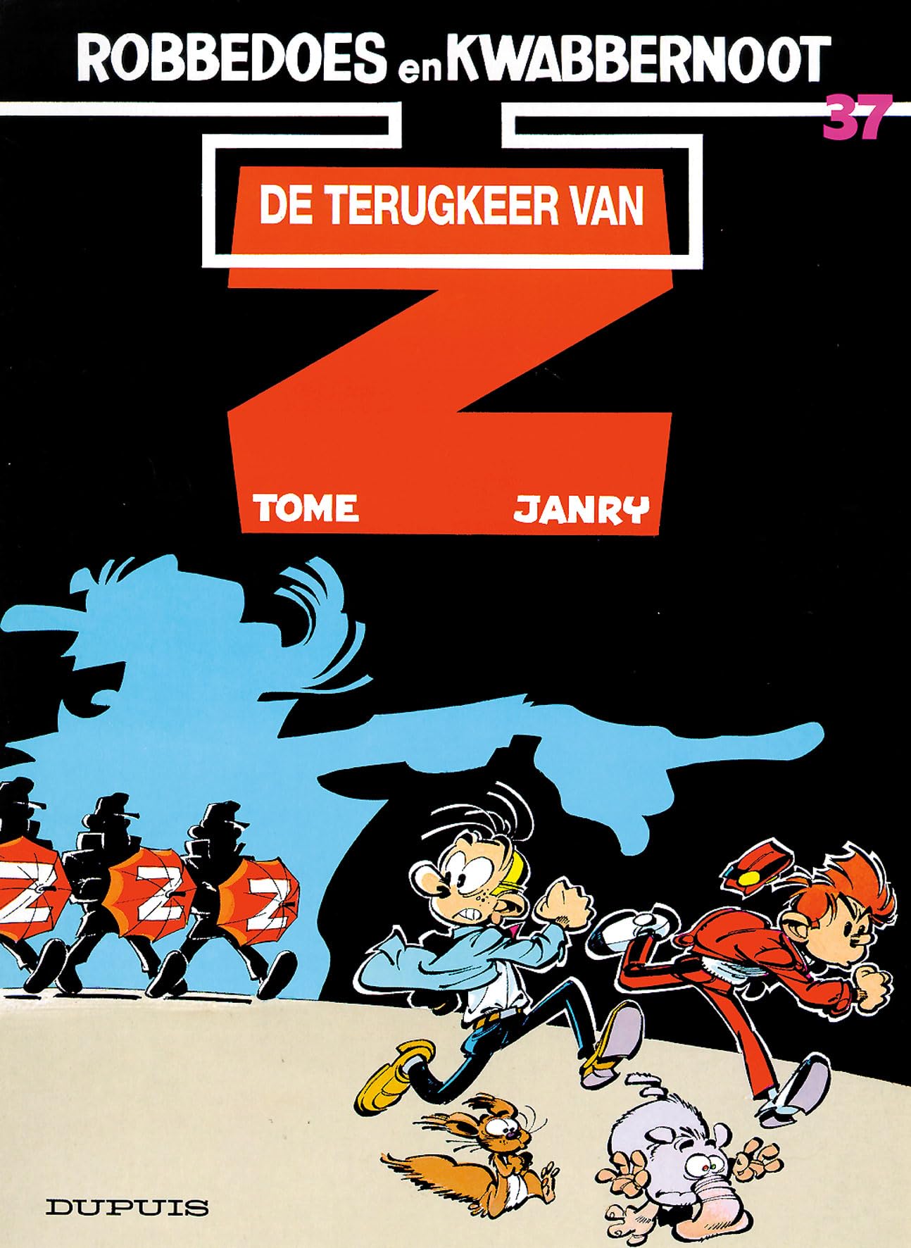 De terugkeer van Z (Robbedoes en Kwabbernoot, 37) Manga