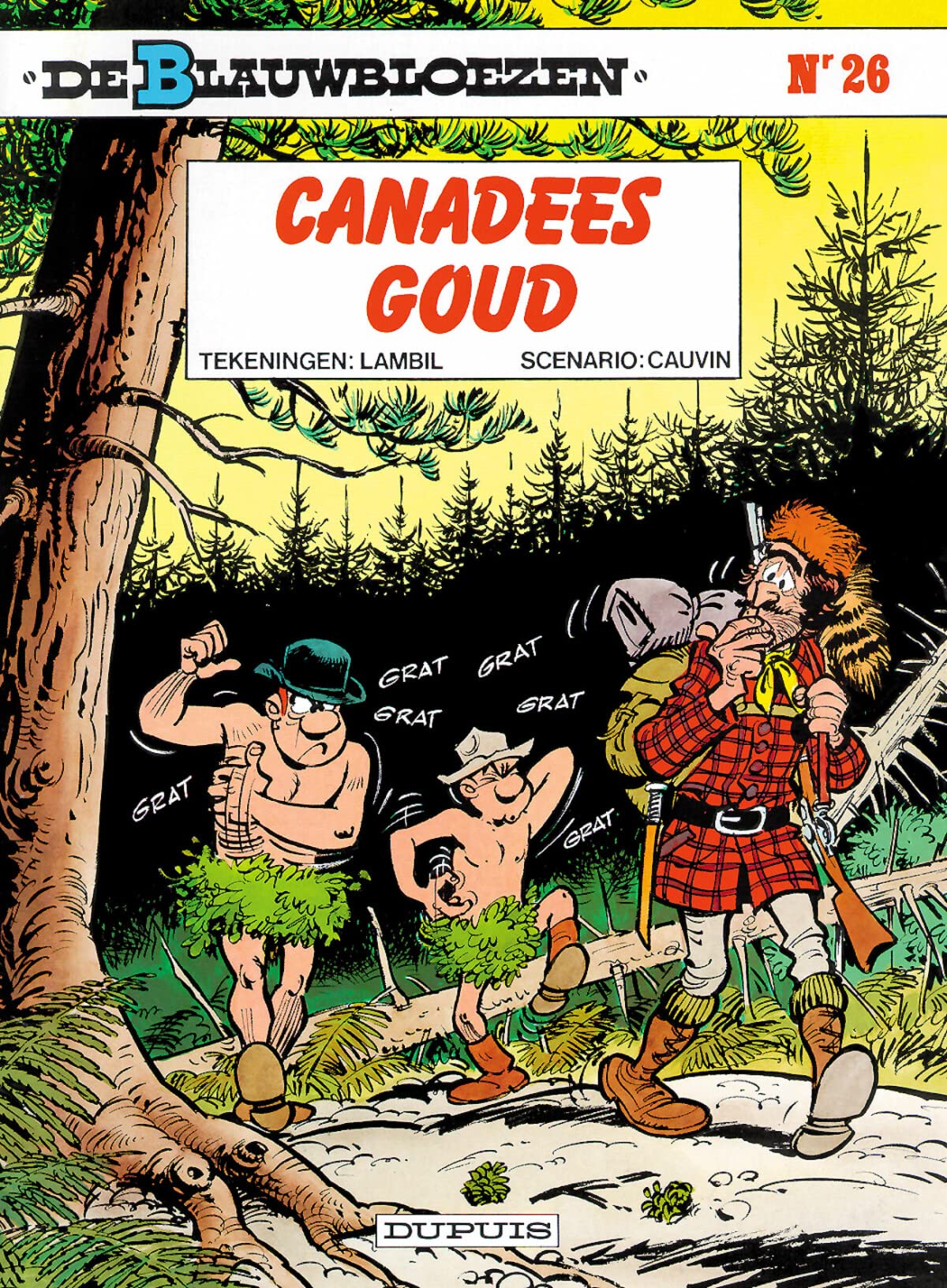 Canadees goud (De blauwbloezen, 26) Manga