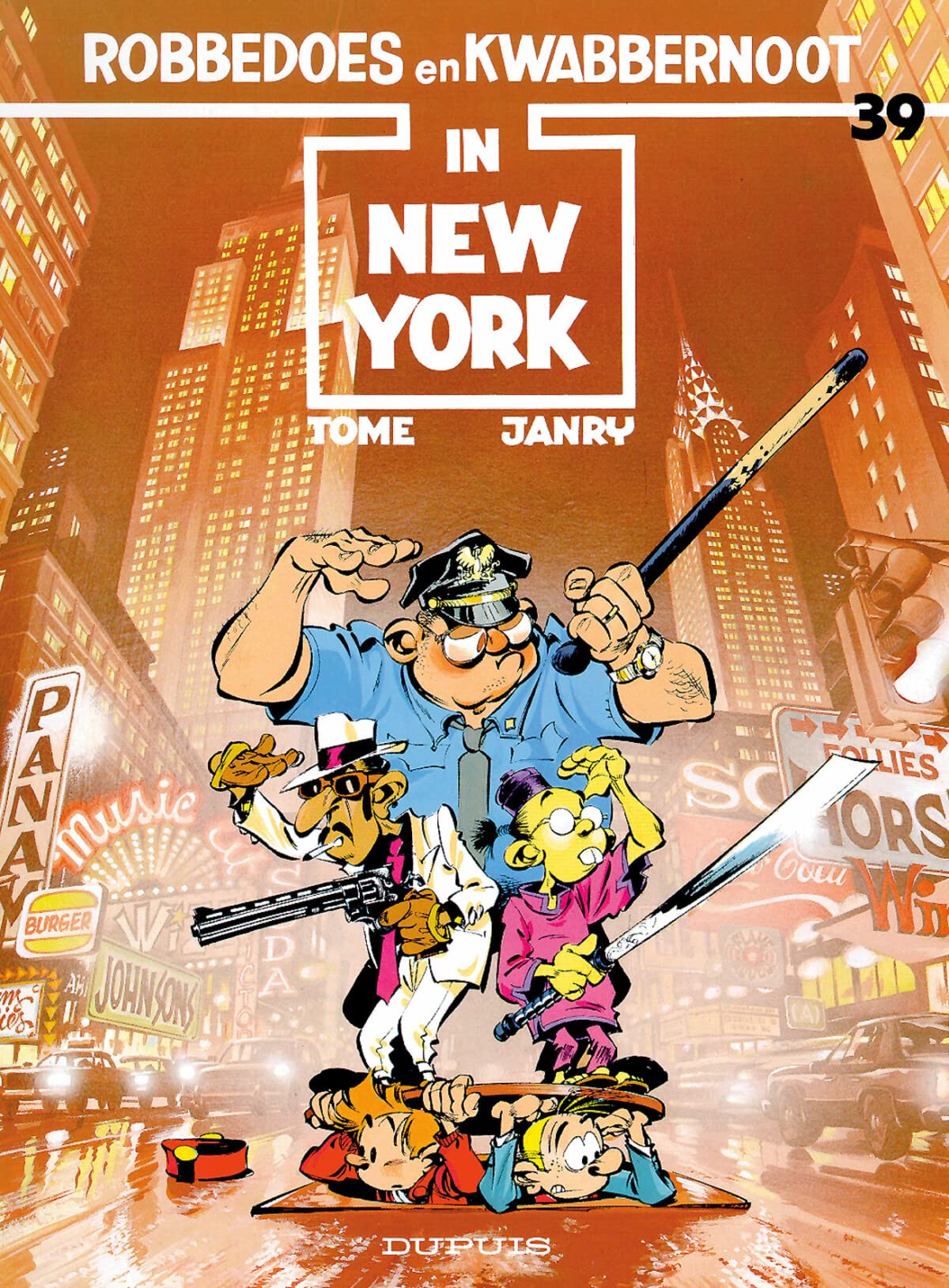 Robbedoes in New York (Robbedoes en Kwabbernoot, 39, Band 39) Books