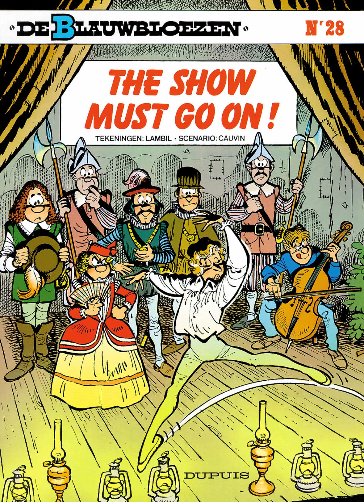 The show must go on! (De blauwbloezen, 28) Manga