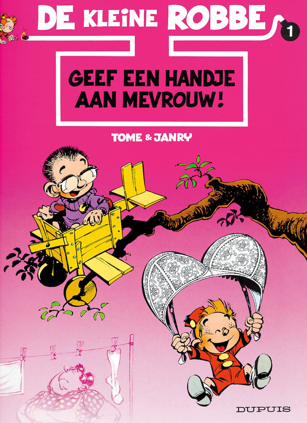 Geef een handje aan mevrouw! (De kleine Robbe, 1) Manga