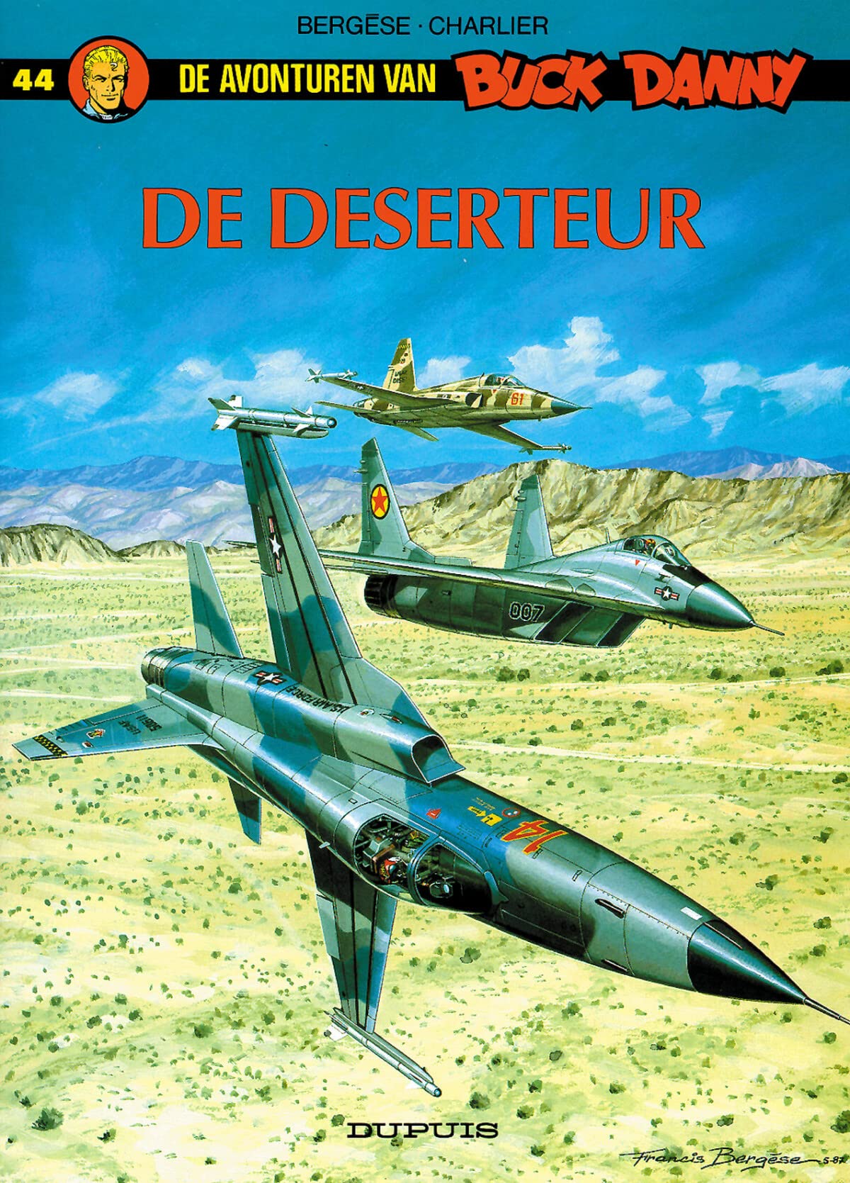 De deserteur (De avonturen van Buck Danny, 44) Manga