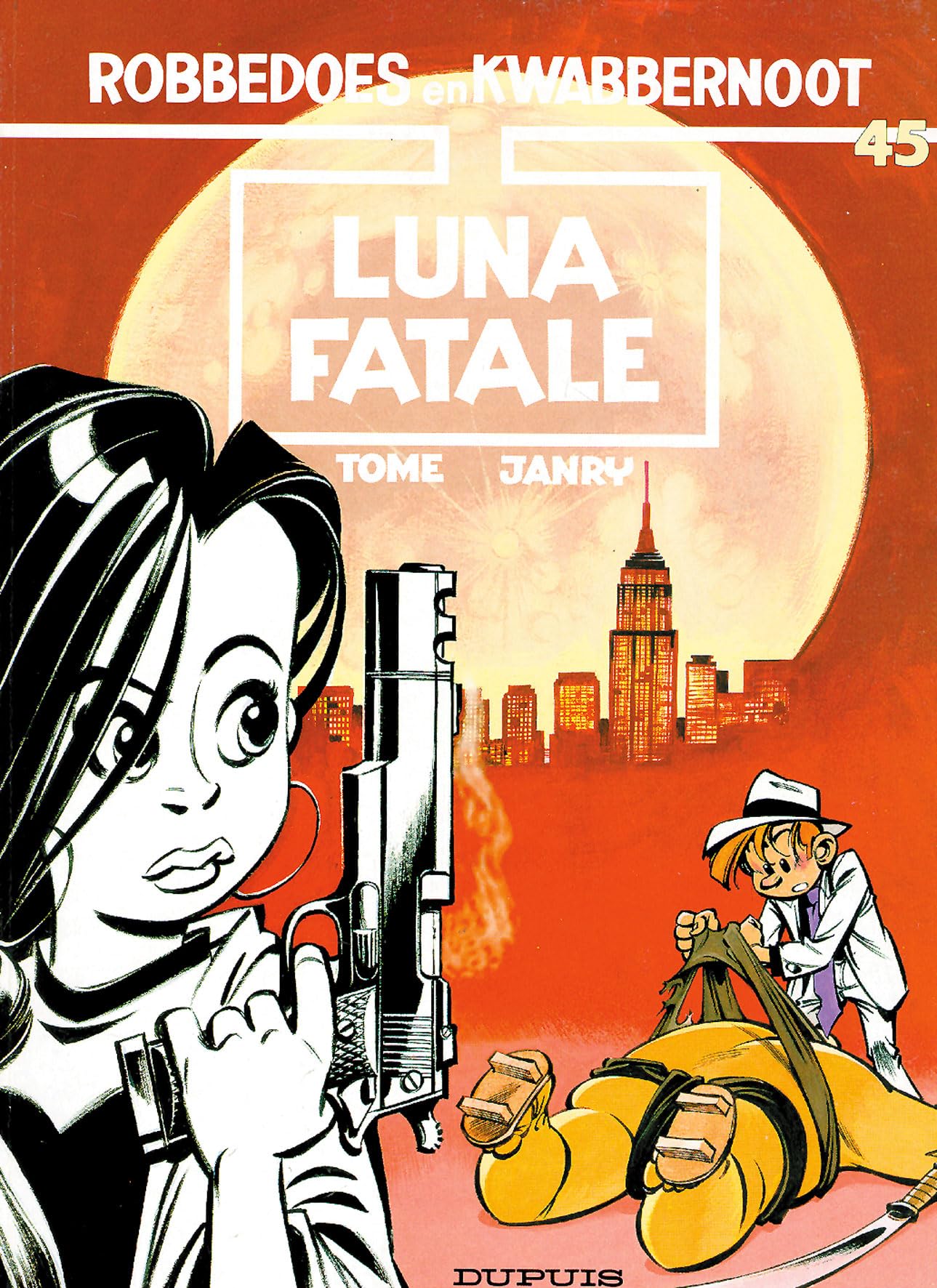 Luna fatale (Robbedoes en Kwabbernoot, 45) Manga