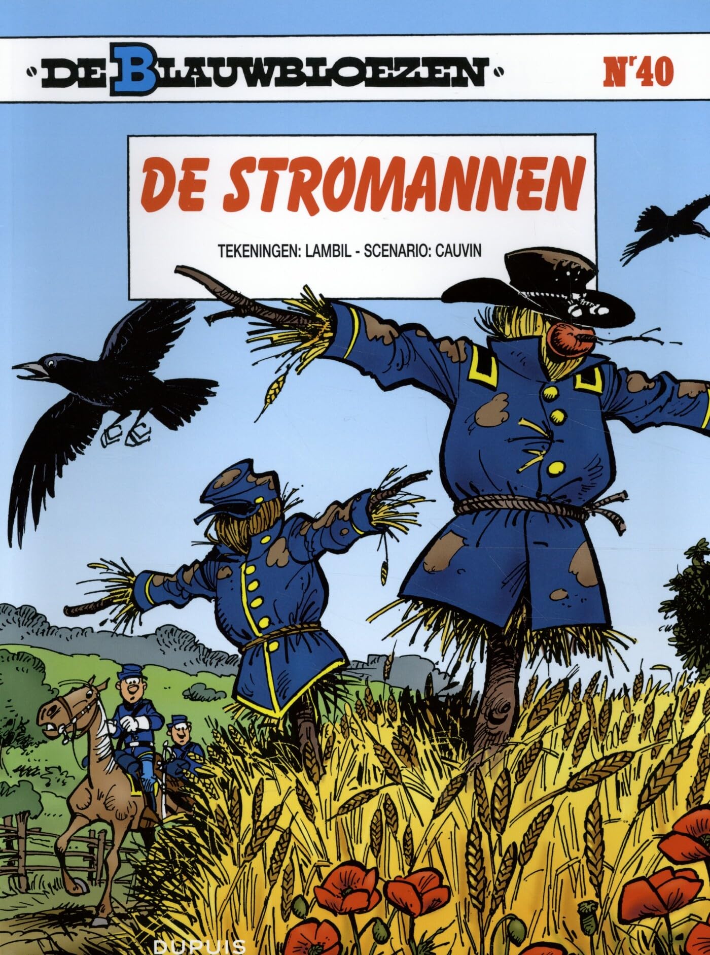 De stromannen (De blauwbloezen, 40) Manga