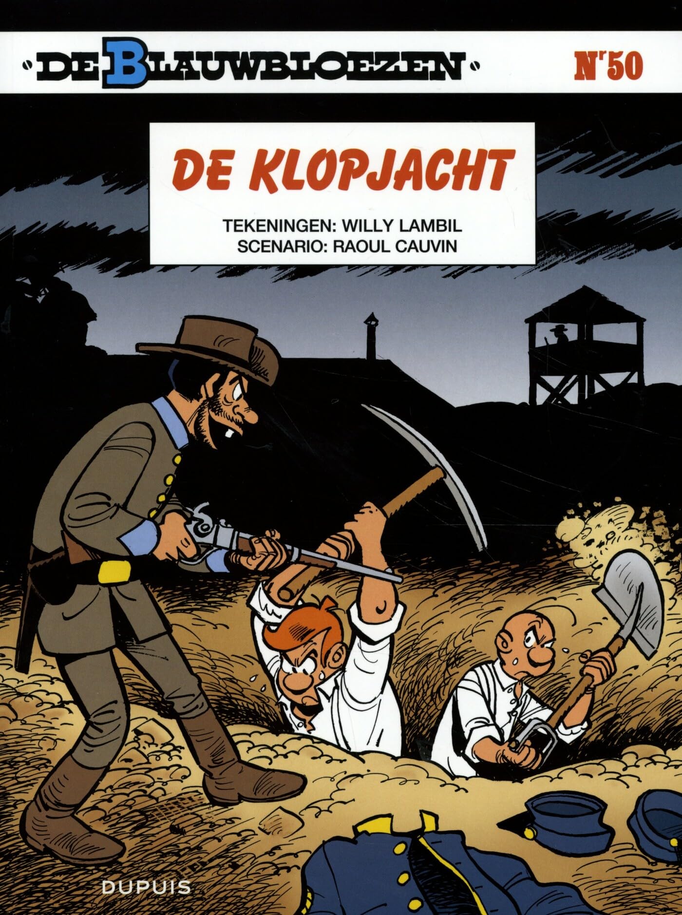 De klopjacht (De blauwbloezen, 50) Manga