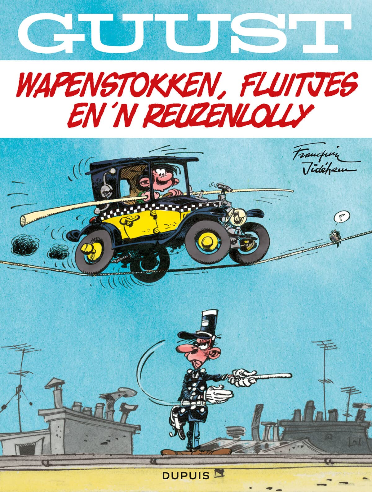 Wapenstokken, fluitjes en 'n reuzenlolly book