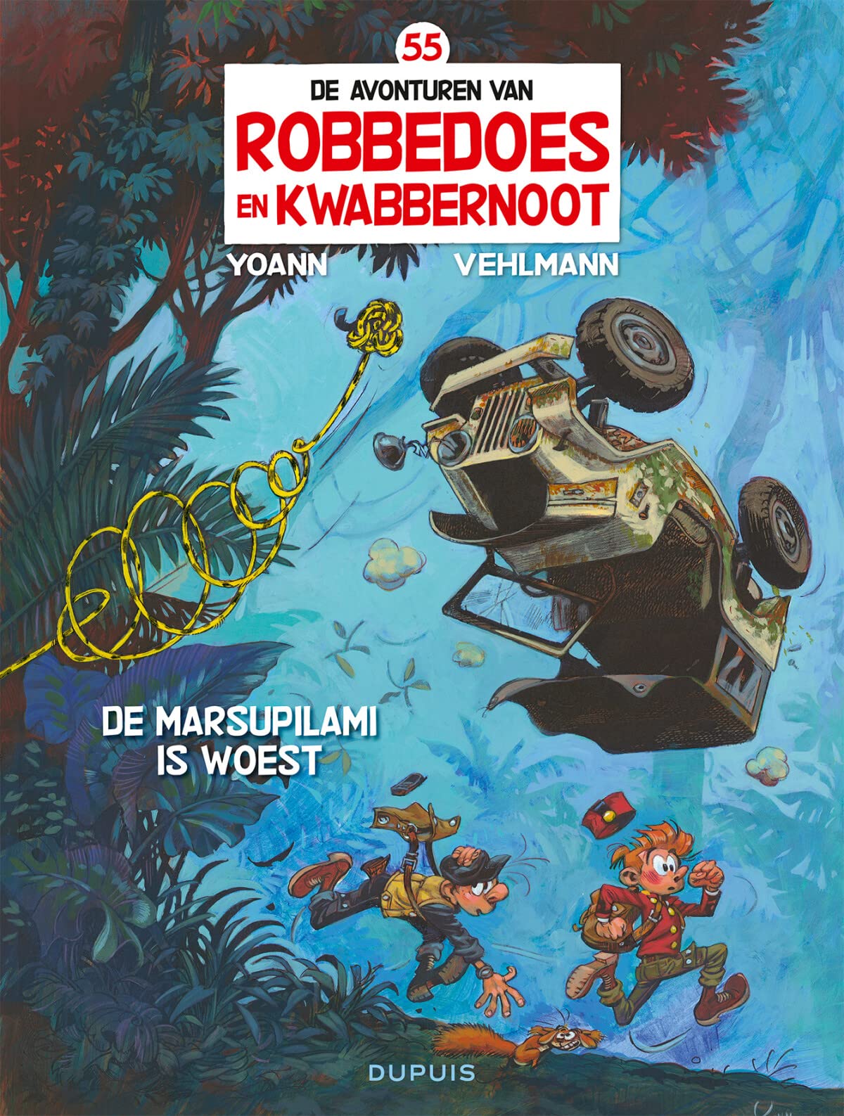 De Marsupilami is woest (Robbedoes en Kwabbernoot, 55) Manga
