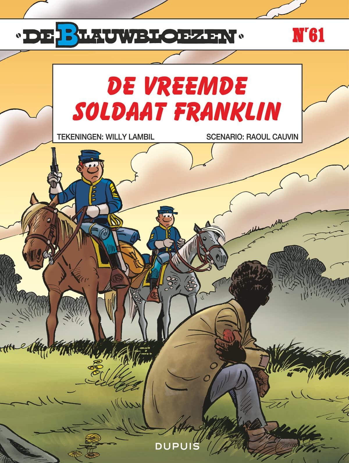 De vreemde soldaat Franklin (De blauwbloezen, 61) Manga