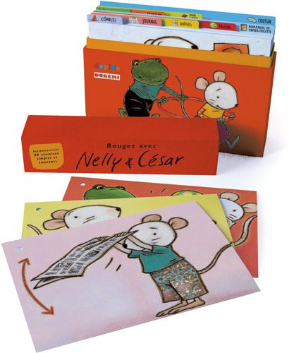 Bougez avec Nelly & César (boîte): 80 exercices simples et amusants Non-fiction