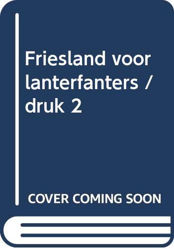 Friesland voor lanterfanters book