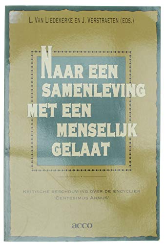 Naar een samenleving met menselijk gelaat - Kritische beschouwing over de encycliek 'centesimus annus' book