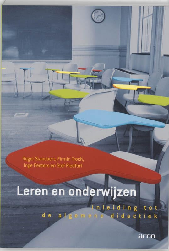 Leren en onderwijzen: inleiding tot de algemene didactiek Books