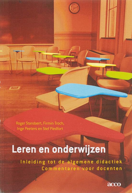 Leren en Onderwijzen: inleiding tot de algemene didactiek. Commentaar voor docenten book