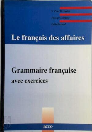 Grammaire française avec exercices book