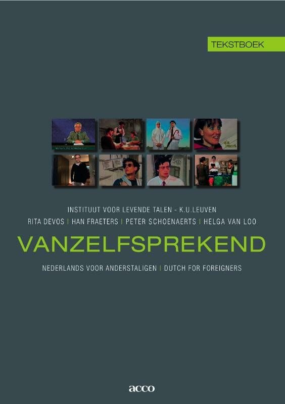 Product Image: Vanzelfsprekend. Nederlands voor anderstaligen: Book