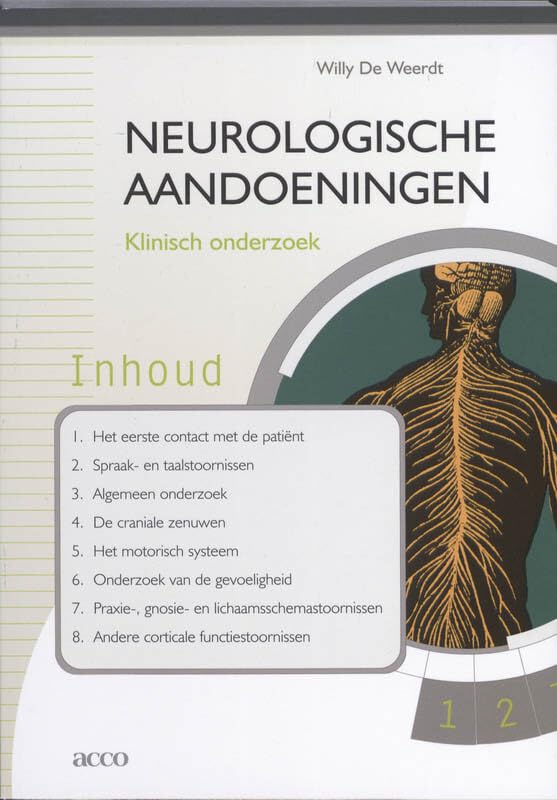Neurologische aandoeningen. Klinisch onderzoek. + CD book