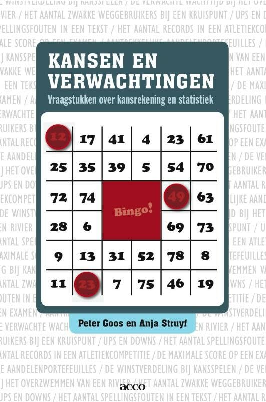 Kansen en verwachtingen. Vraagstukken over kansrekening en statistiek.: Vraagstukken over kansrekening en statistiek. book