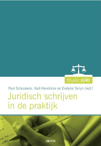 Juridisch schrijven in de praktijk book