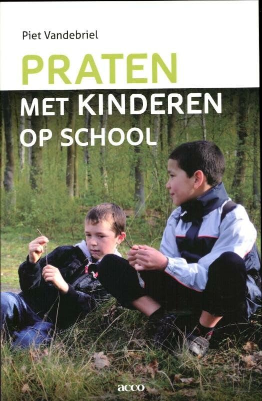 Praten met kinderen op school book