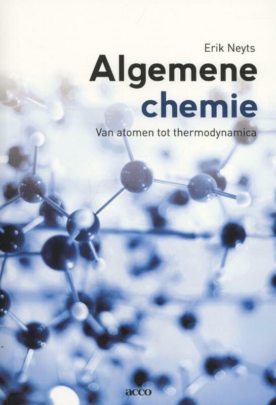 Algemene chemie: van atomen tot thermodynamica book