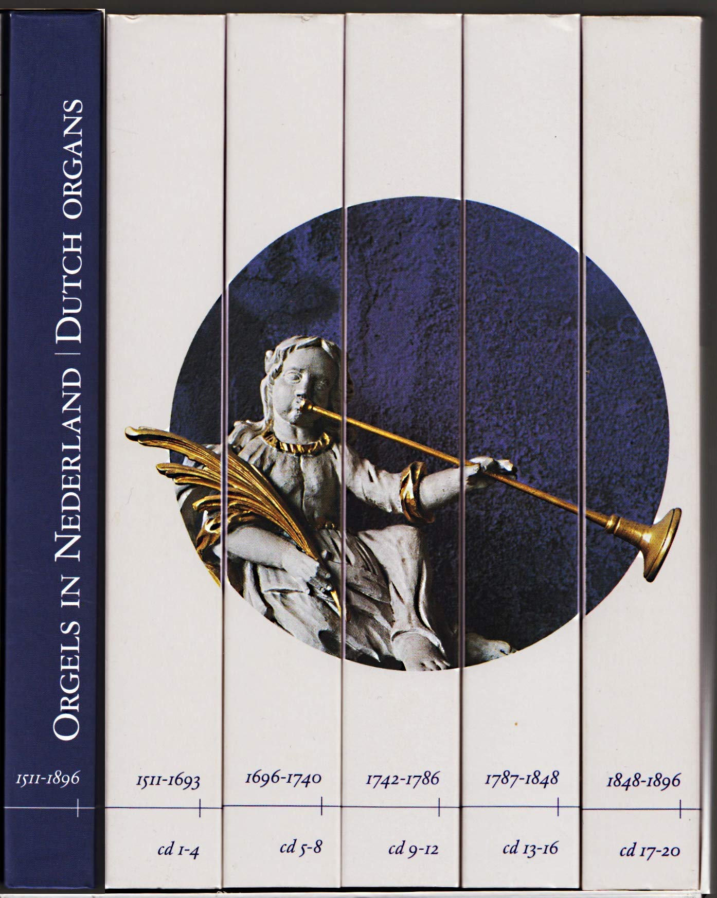 CD ORGELS IN NEDERLAND 20 CD's Books
