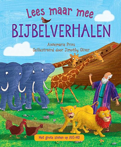 Lees maar mee bijbelverhalen: met grote zinnen op AVI-M3 book