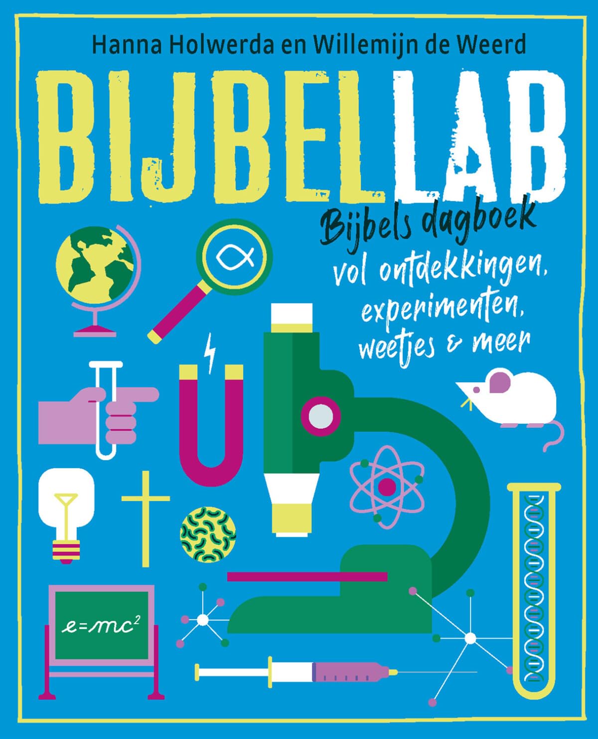 Bijbellab: Bijbels dagboek vol ontdekkingen, experimenten, weetjes & meer book