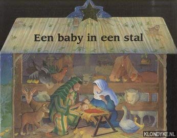 Een baby in een stal book
