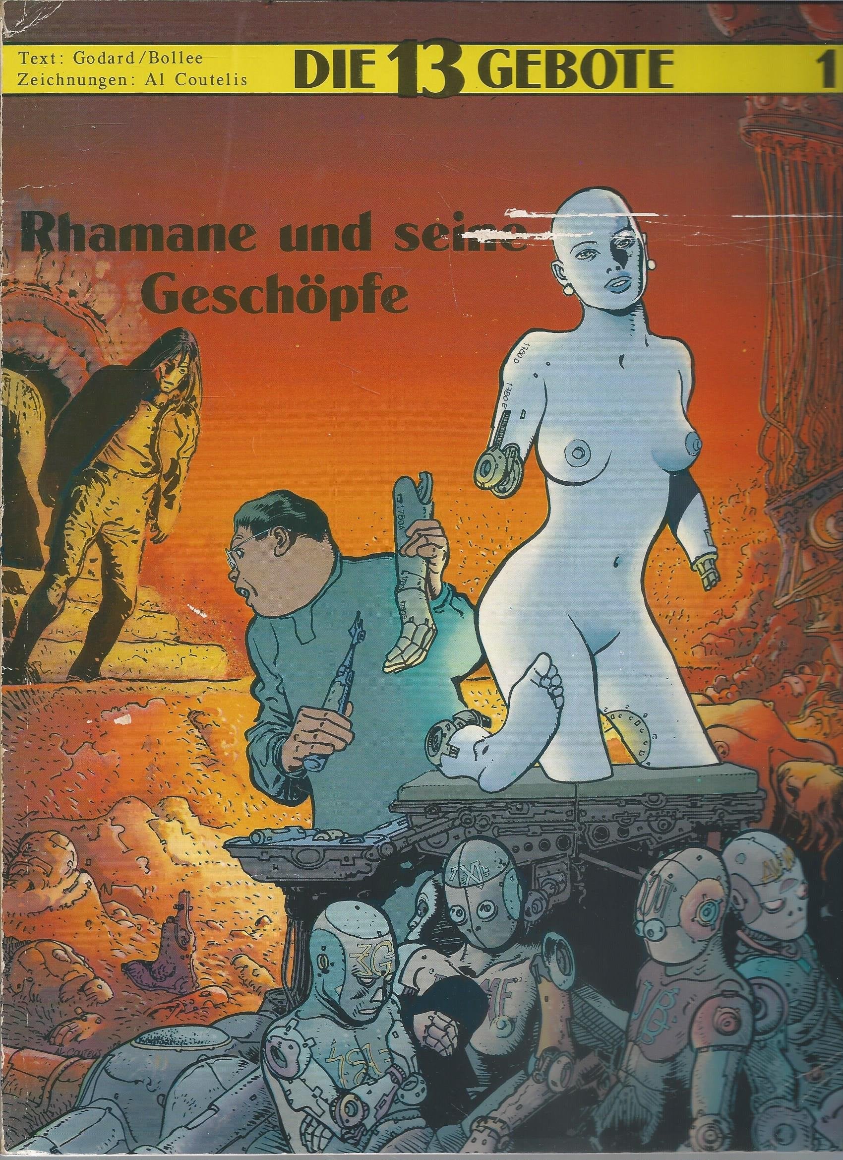 Rhamane und seine Geschöpfe. Die 13 Gebote 1. Zeichnungen Al Coutelis. Books