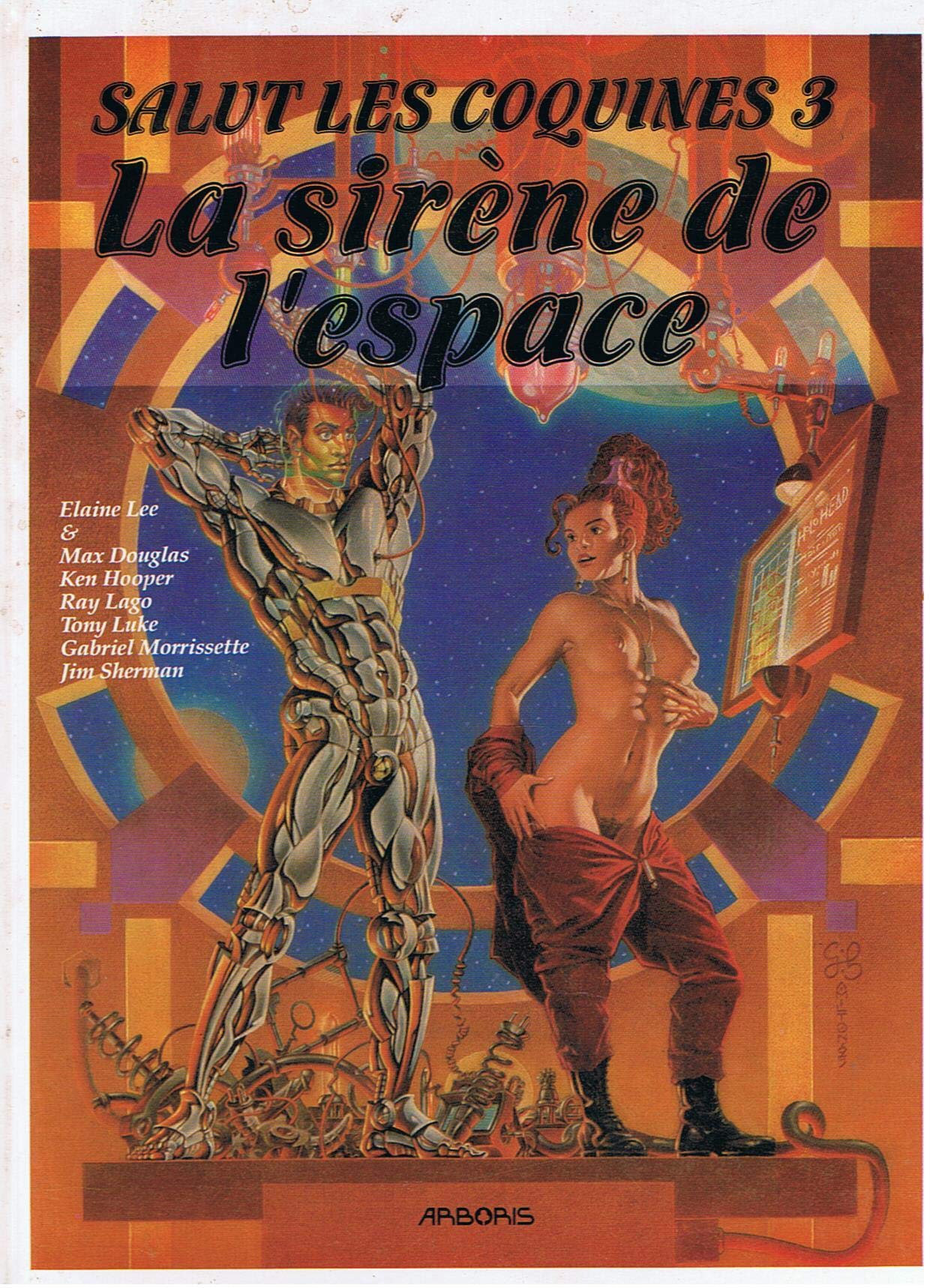 Salut les coquines, tome 3 : La sirène de l'espace book